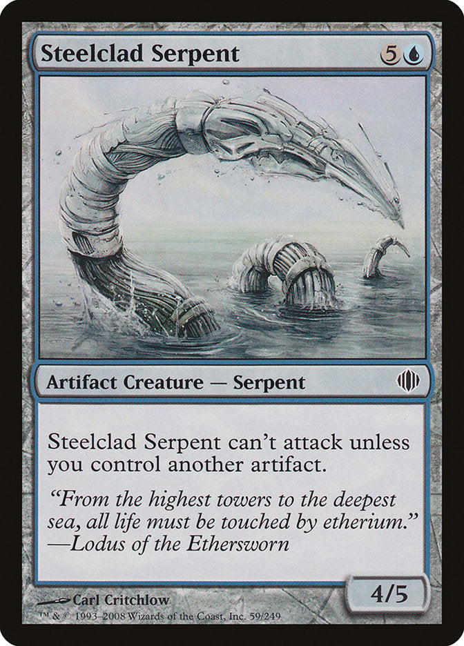 Steelclad Serpent [Shards of Alara] - Magic: The Gathering - Card Brawlers | Quebec | Canada |