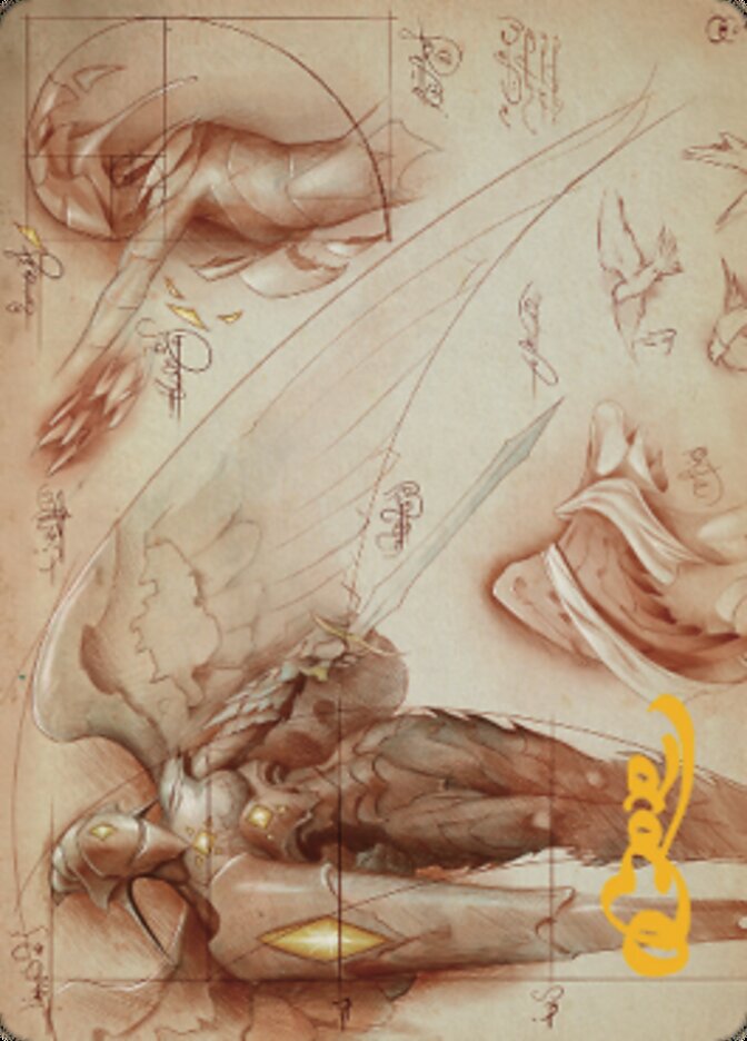 Platinum Angel Art Card (Gold-Stamped Signature) [The Brothers' War Art Series] - Magic: The Gathering - Card Brawlers | Quebec | Canada |