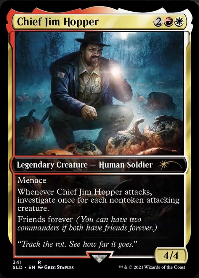 Chief Jim Hopper [Secret Lair Drop Series] - Magic: The Gathering - Card Brawlers | Quebec | Canada |