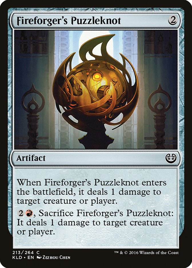 Fireforger's Puzzleknot [Kaladesh] - Magic: The Gathering - Card Brawlers | Quebec | Canada |