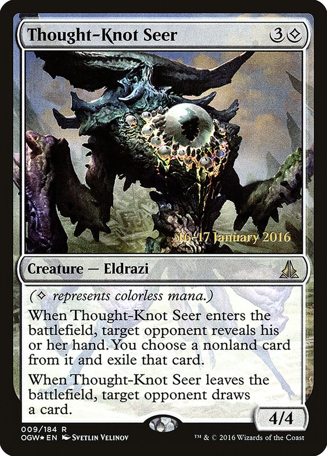 Thought-Knot Seer [Oath of the Gatewatch Prerelease Promos] - Magic: The Gathering - Card Brawlers | Quebec | Canada |