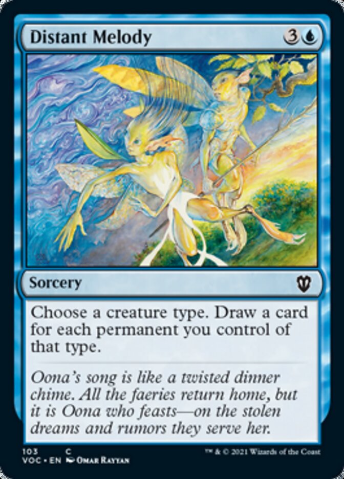 Distant Melody [Innistrad: Crimson Vow Commander] - Magic: The Gathering - Card Brawlers | Quebec | Canada |