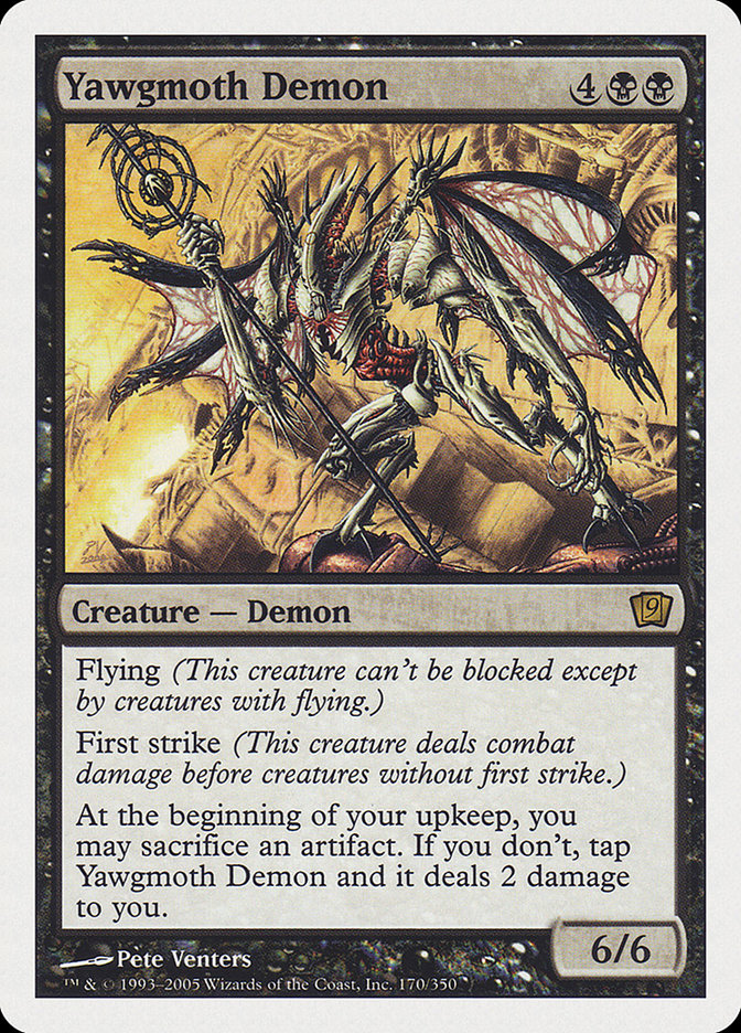 Yawgmoth Demon [Ninth Edition] - Magic: The Gathering - Card Brawlers | Quebec | Canada |