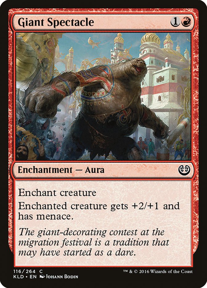 Giant Spectacle [Kaladesh] - Magic: The Gathering - Card Brawlers | Quebec | Canada |