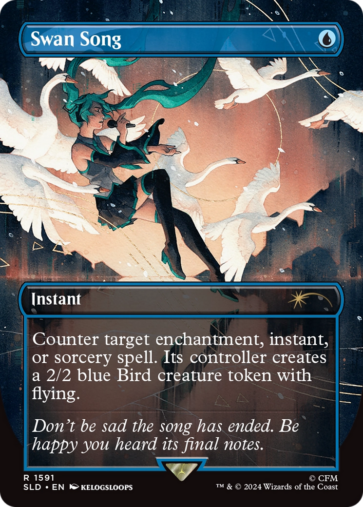 Swan Song (1591) [Secret Lair Drop Series] - Magic: The Gathering - Card Brawlers | Quebec | Canada |