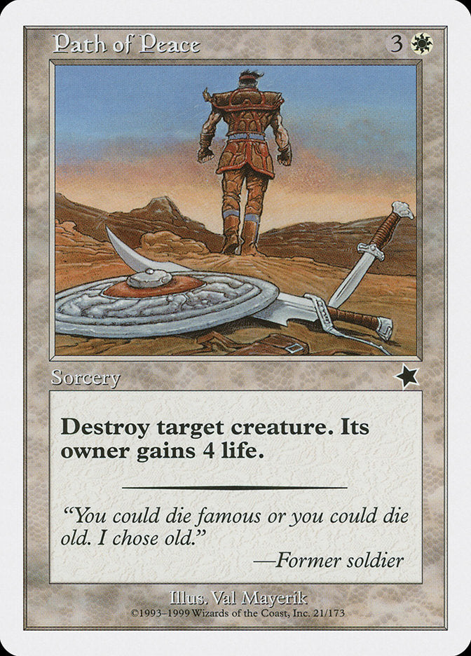 Path of Peace [Starter 1999] - Magic: The Gathering - Card Brawlers | Quebec | Canada |