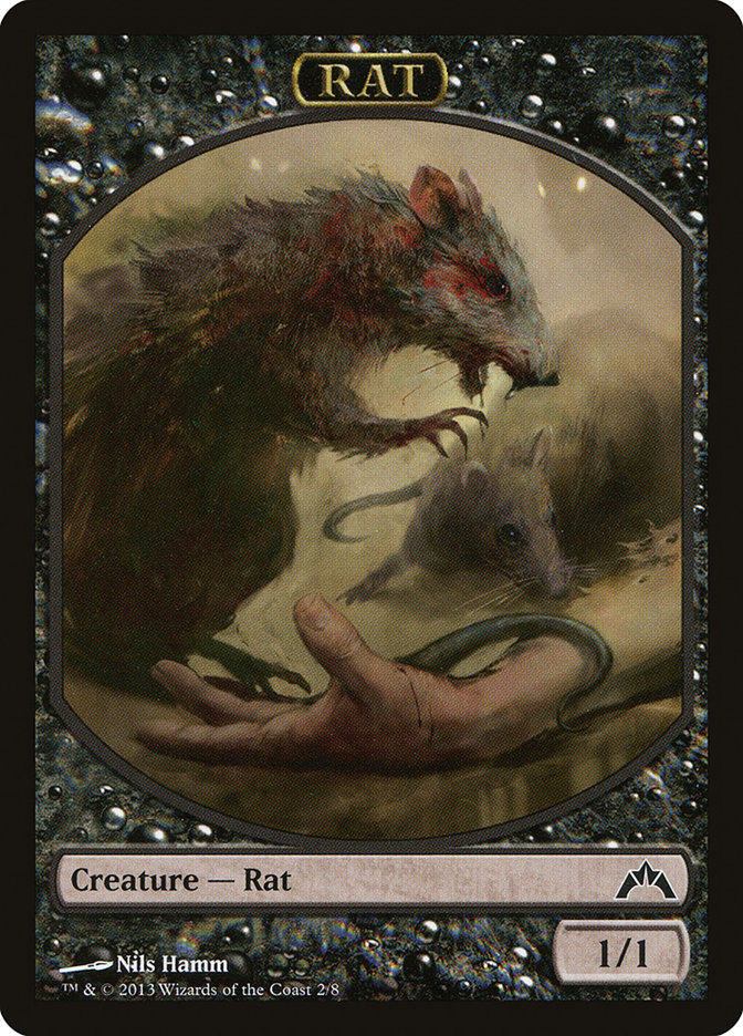 Rat Token [Gatecrash Tokens] - Magic: The Gathering - Card Brawlers | Quebec | Canada |