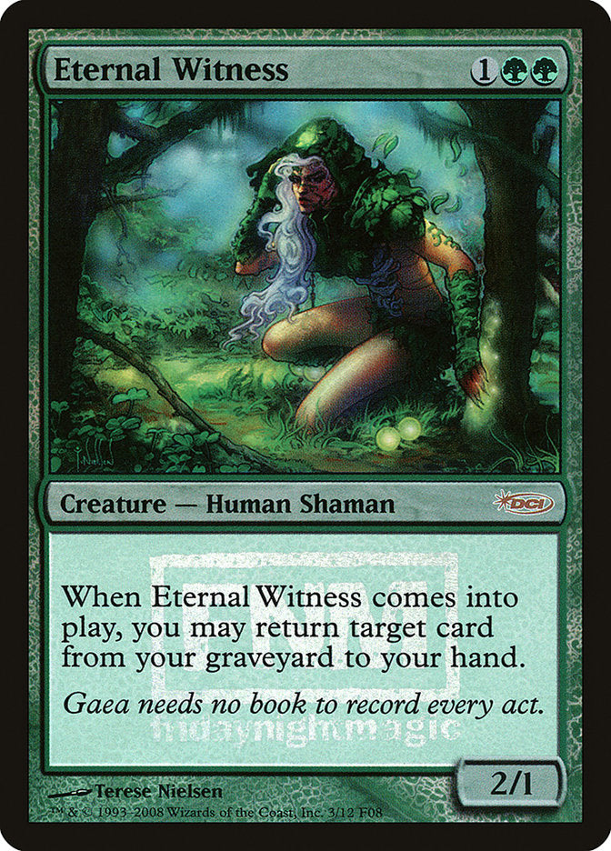 Eternal Witness [Friday Night Magic 2008] - Magic: The Gathering - Card Brawlers | Quebec | Canada |