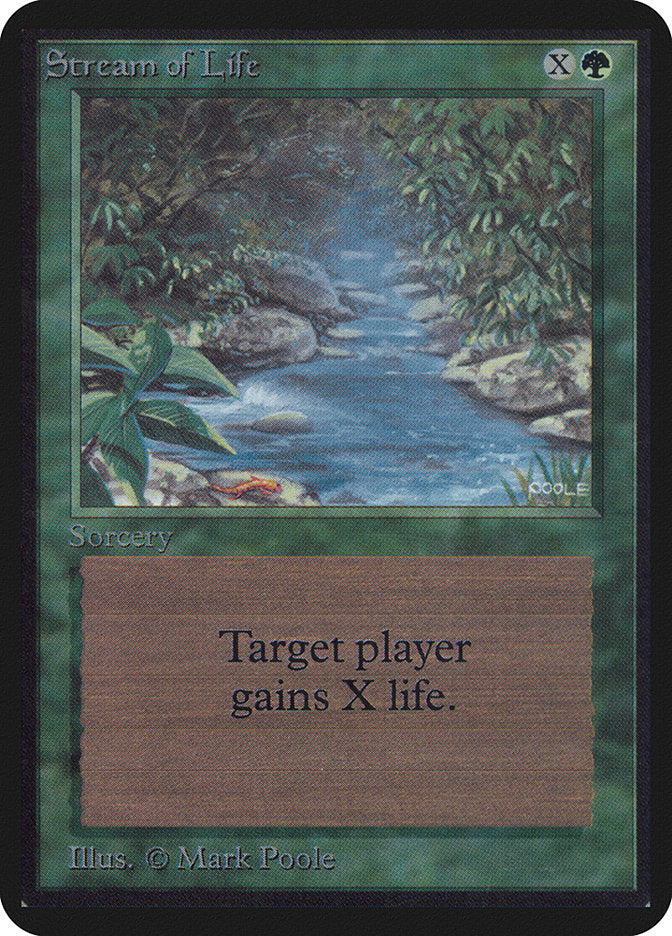 Stream of Life [Alpha Edition] - Magic: The Gathering - Card Brawlers | Quebec | Canada |