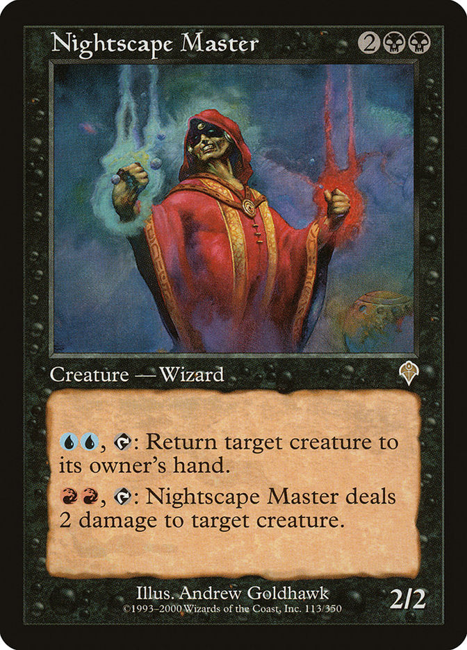 Nightscape Master [Invasion] - Magic: The Gathering - Card Brawlers | Quebec | Canada |