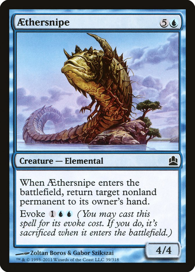 Aethersnipe [Commander 2011] - Magic: The Gathering - Card Brawlers | Quebec | Canada |