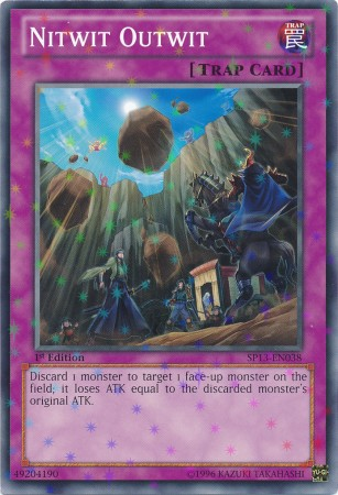Nitwit Outwit [SP13-EN038] Starfoil Rare - Yu-Gi-Oh! - Card Brawlers | Quebec | Canada |