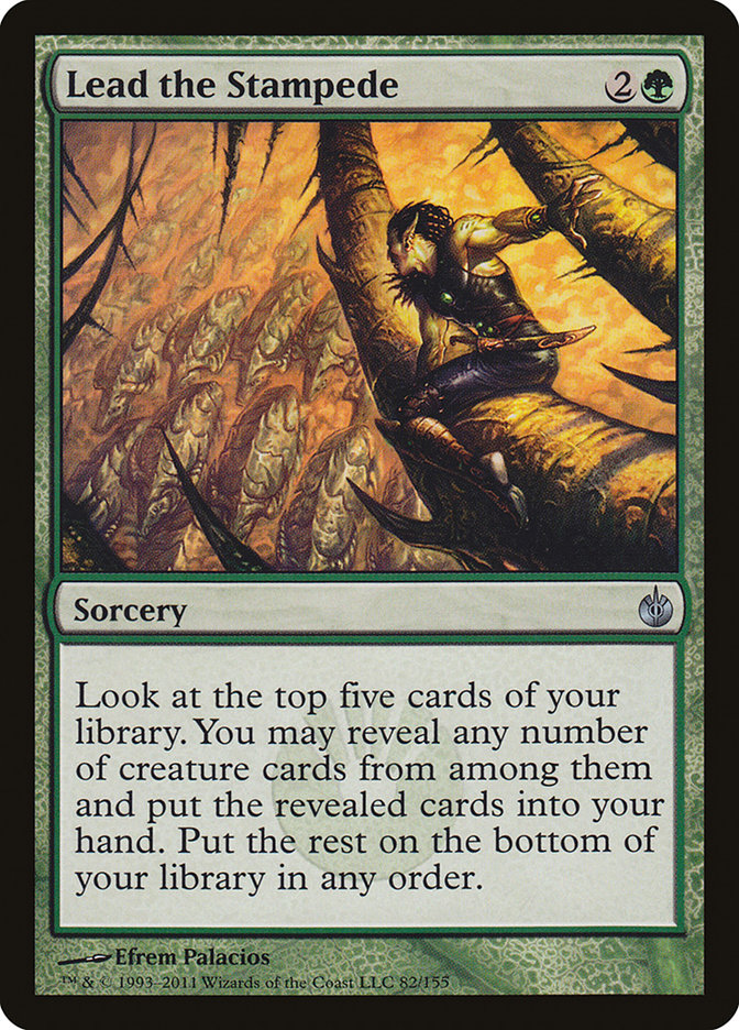 Lead the Stampede [Mirrodin Besieged] - Magic: The Gathering - Card Brawlers | Quebec | Canada |