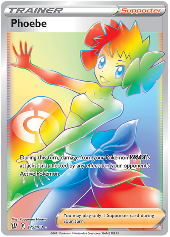 Phoebe (175/163) [Sword & Shield: Battle Styles] - Pokémon - Card Brawlers | Quebec | Canada |