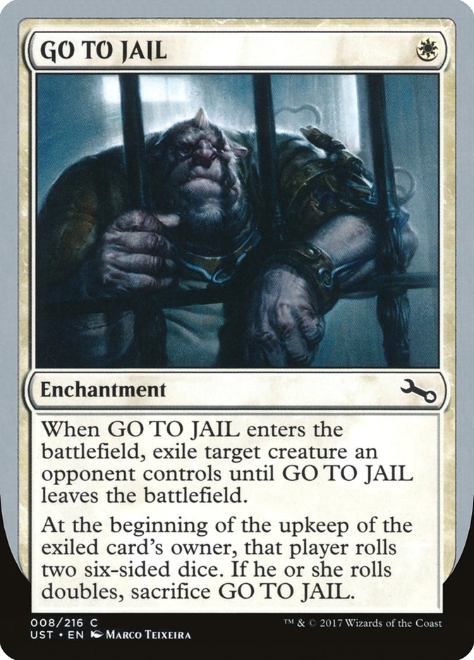 GO TO JAIL [Unstable] - Magic: The Gathering - Card Brawlers | Quebec | Canada |
