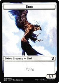 Bird (002) // Sculpture Double-Sided Token [Commander 2019 Tokens] - Magic: The Gathering - Card Brawlers | Quebec | Canada |