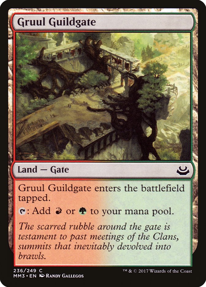 Gruul Guildgate [Modern Masters 2017] - Magic: The Gathering - Card Brawlers | Quebec | Canada |