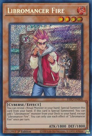 Libromancer Fire [DIFO-EN000] Secret Rare - Yu-Gi-Oh! - Card Brawlers | Quebec | Canada |