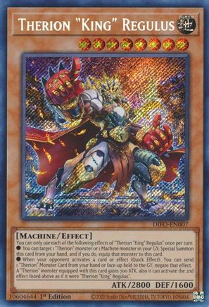 Therion King Regulus [DIFO-EN007] Secret Rare - Yu-Gi-Oh! - Card Brawlers | Quebec | Canada |