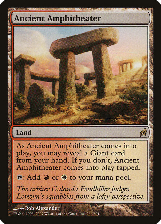 Ancient Amphitheater [Lorwyn] - Magic: The Gathering - Card Brawlers | Quebec | Canada |