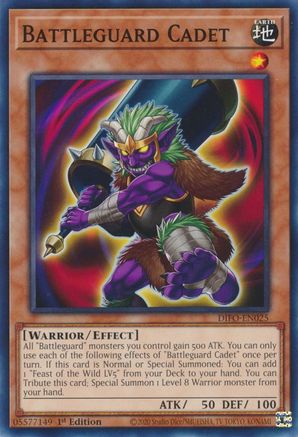 Battleguard Cadet [DIFO-EN025] Common - Yu-Gi-Oh! - Card Brawlers | Quebec | Canada |