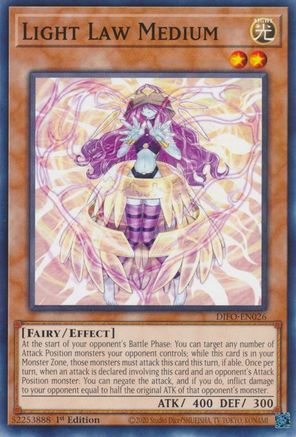 Light Law Medium [DIFO-EN026] Common - Yu-Gi-Oh! - Card Brawlers | Quebec | Canada |