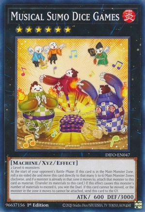 Musical Sumo Dice Games [DIFO-EN047] Common - Yu-Gi-Oh! - Card Brawlers | Quebec | Canada |