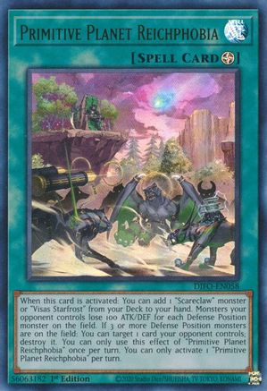 Primitive Planet Reichphobia [DIFO-EN058] Ultra Rare - Yu-Gi-Oh! - Card Brawlers | Quebec | Canada |