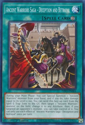 Ancient Warriors Saga - Deception and Betrayal [DIFO-EN064] Common - Yu-Gi-Oh! - Card Brawlers | Quebec | Canada |