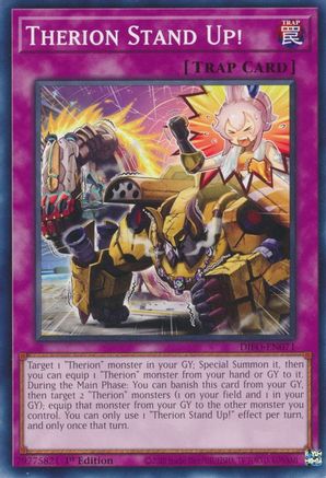 Therion Stand Up! [DIFO-EN071] Common - Yu-Gi-Oh! - Card Brawlers | Quebec | Canada |