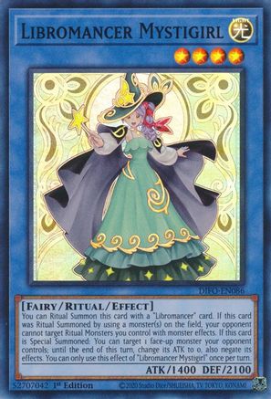 Libromancer Mystigirl [DIFO-EN086] Super Rare - Yu-Gi-Oh! - Card Brawlers | Quebec | Canada |