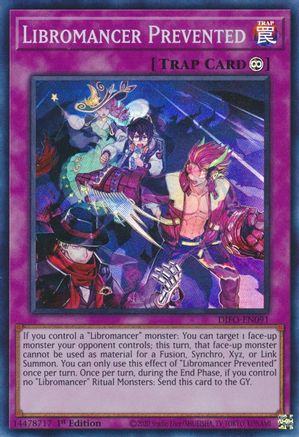 Libromancer Prevented [DIFO-EN091] Super Rare - Yu-Gi-Oh! - Card Brawlers | Quebec | Canada |