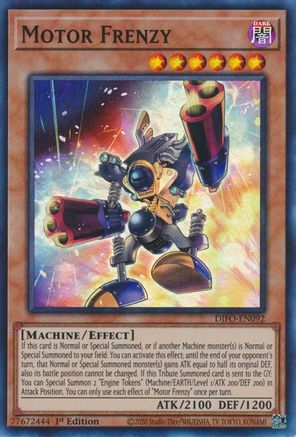 Motor Frenzy [DIFO-EN092] Super Rare - Yu-Gi-Oh! - Card Brawlers | Quebec | Canada |