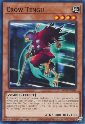 Crow Tengu [DIFO-EN094] Common - Yu-Gi-Oh! - Card Brawlers | Quebec | Canada |