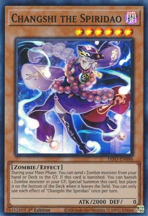 Changshi the Spiridao [DIFO-EN096] Super Rare - Yu-Gi-Oh! - Card Brawlers | Quebec | Canada |