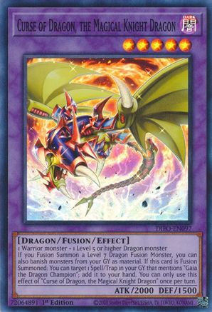 Curse of Dragon, the Magical Knight Dragon [DIFO-EN097] Super Rare - Yu-Gi-Oh! - Card Brawlers | Quebec | Canada |
