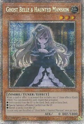 Ghost Belle & Haunted Mansion [DIFO-EN100] Starlight Rare