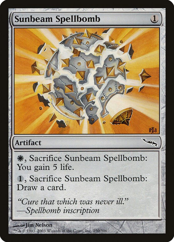 Sunbeam Spellbomb [Mirrodin] - Magic: The Gathering - Card Brawlers | Quebec | Canada |