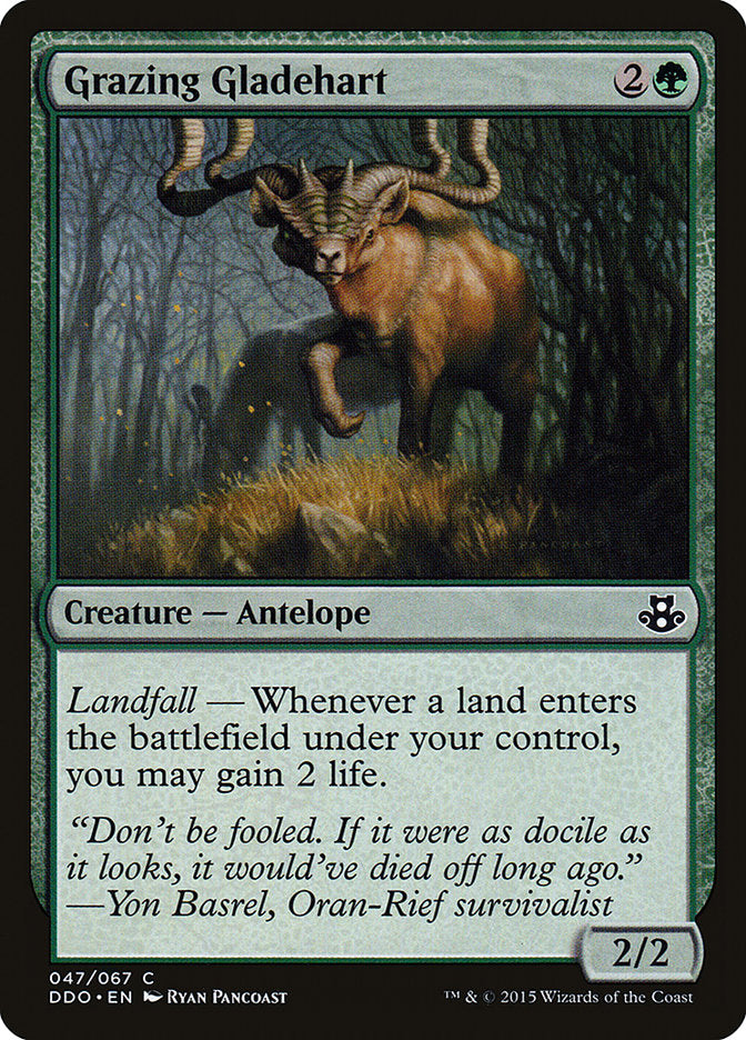 Grazing Gladehart [Duel Decks: Elspeth vs. Kiora] - Magic: The Gathering - Card Brawlers | Quebec | Canada |