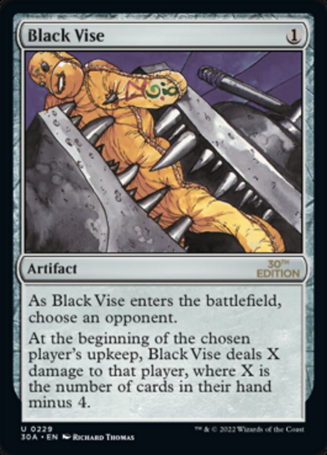 Black Vise [30th Anniversary Edition] - Magic: The Gathering - Card Brawlers | Quebec | Canada |