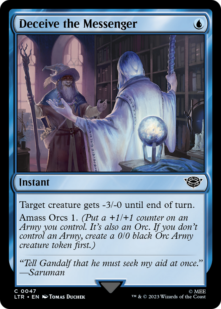 Deceive the Messenger [The Lord of the Rings: Tales of Middle-Earth] - Magic: The Gathering - Card Brawlers | Quebec | Canada |