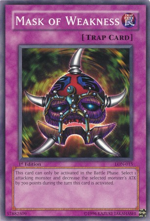 Mask of Weakness [LON-015] Common - Yu-Gi-Oh! - Card Brawlers | Quebec | Canada |