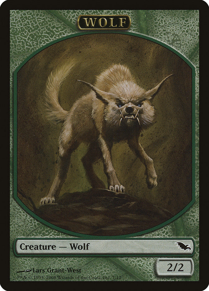 Wolf Token [Shadowmoor Tokens] - Magic: The Gathering - Card Brawlers | Quebec | Canada |