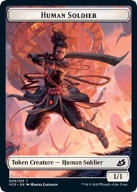 Human Soldier (003) // Zombie Double-Sided Token [Commander 2020 Tokens] - Magic: The Gathering - Card Brawlers | Quebec | Canada |