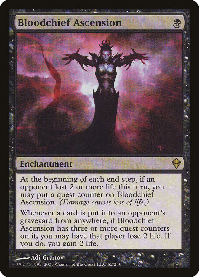 Bloodchief Ascension [Zendikar] - Magic: The Gathering - Card Brawlers | Quebec | Canada |