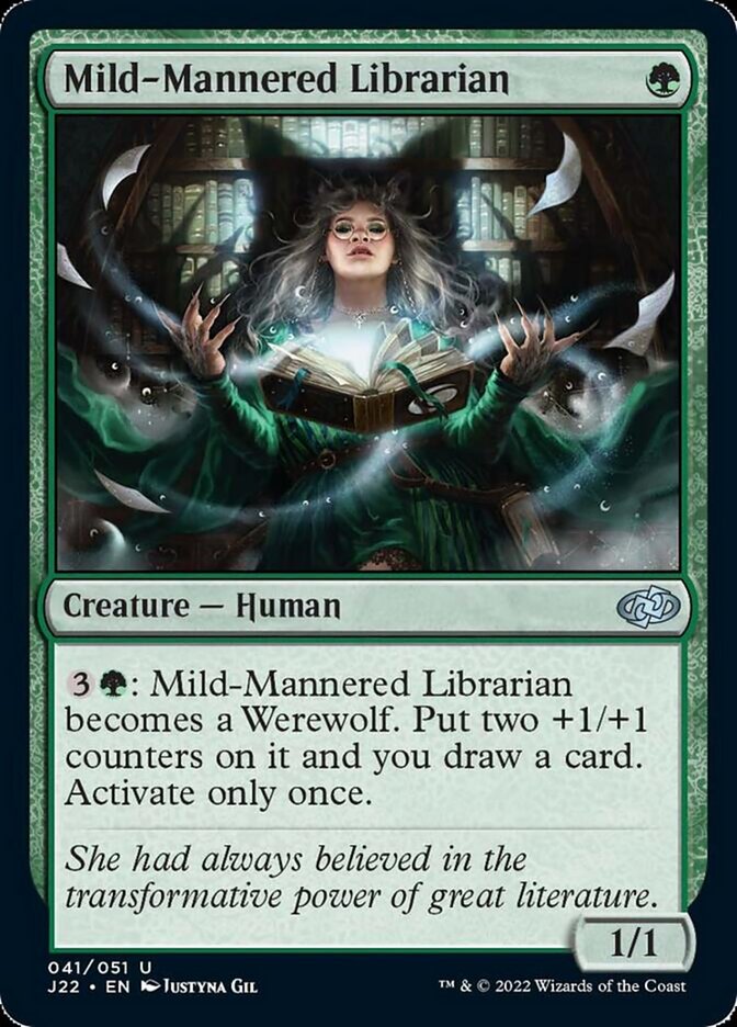 Mild-Mannered Librarian [Jumpstart 2022] - Magic: The Gathering - Card Brawlers | Quebec | Canada |