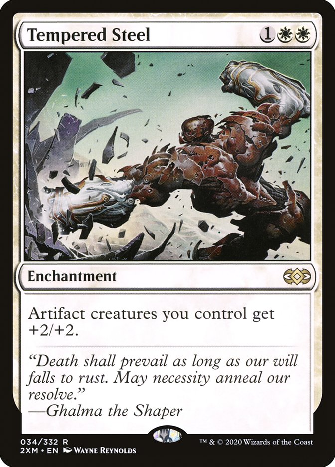 Tempered Steel [Double Masters] - Magic: The Gathering - Card Brawlers | Quebec | Canada |