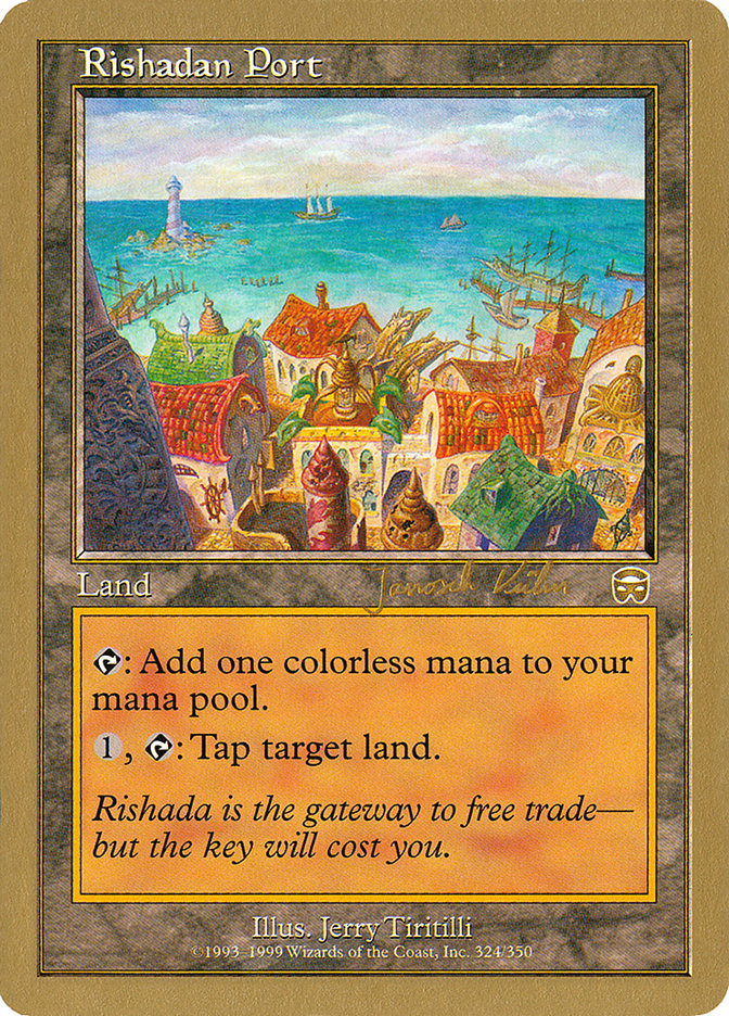 Rishadan Port (Janosch Kuhn) [World Championship Decks 2000] - Magic: The Gathering - Card Brawlers | Quebec | Canada |