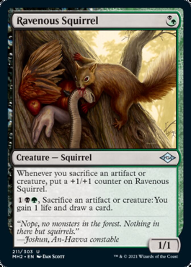 Ravenous Squirrel [Modern Horizons 2] - Magic: The Gathering - Card Brawlers | Quebec | Canada |
