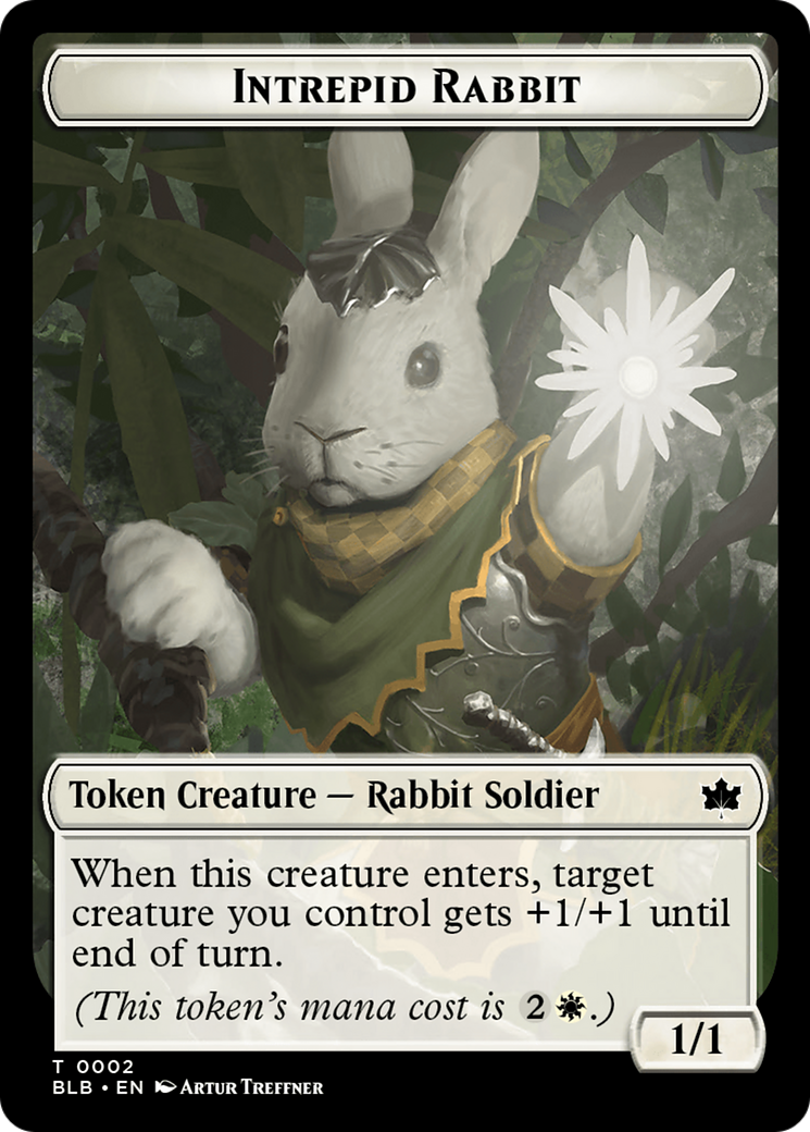 Intrepid Rabbit Token [Bloomburrow Tokens] - Magic: The Gathering - Card Brawlers | Quebec | Canada |